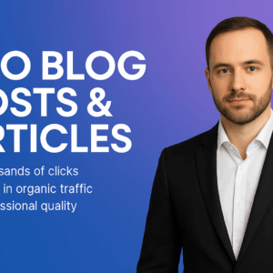 I Will Write High-Quality SEO Blog Posts And Articles To Boost Your Traffic