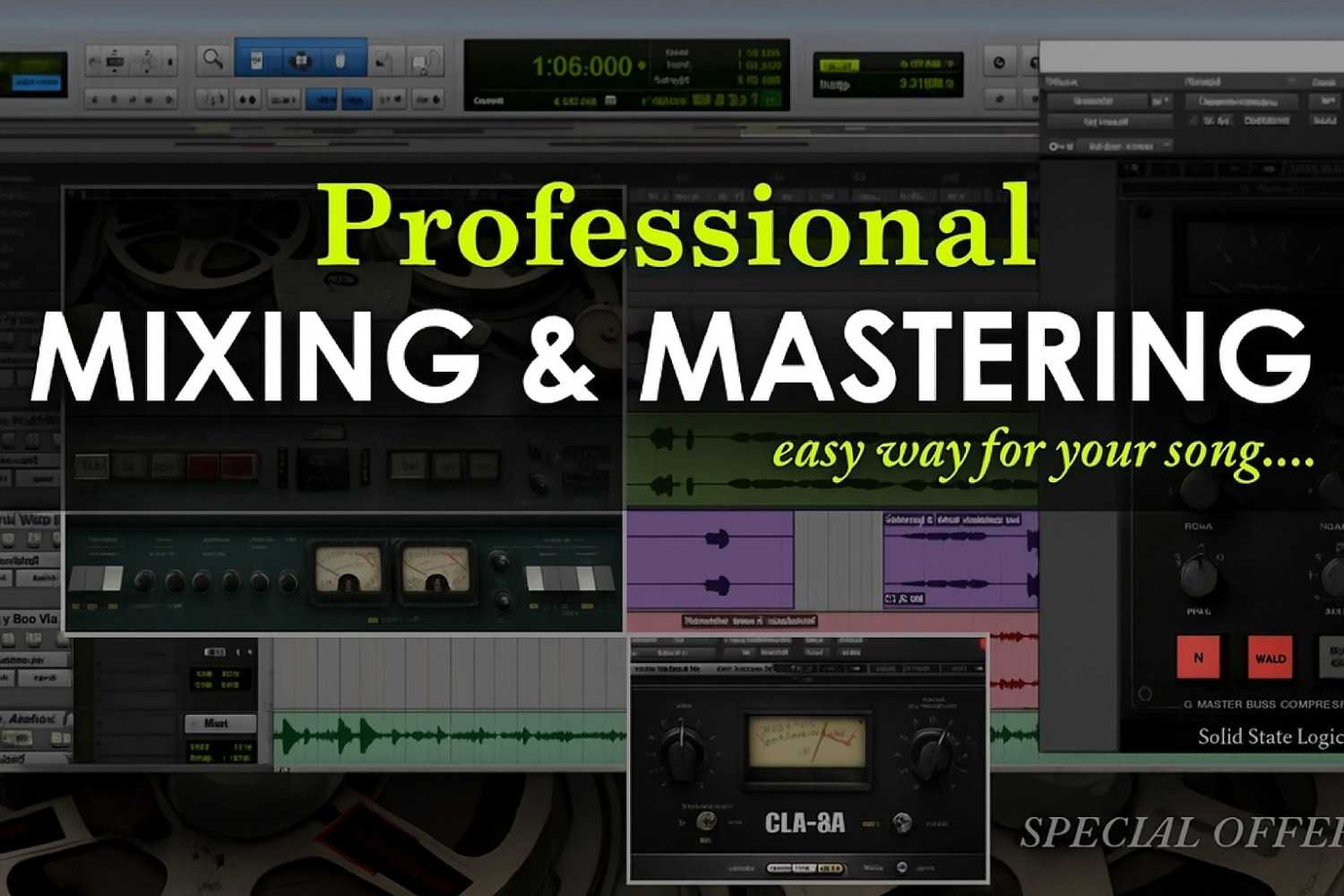 Professional Mixing and Mastering of Your Song | Radio-Ready Quality