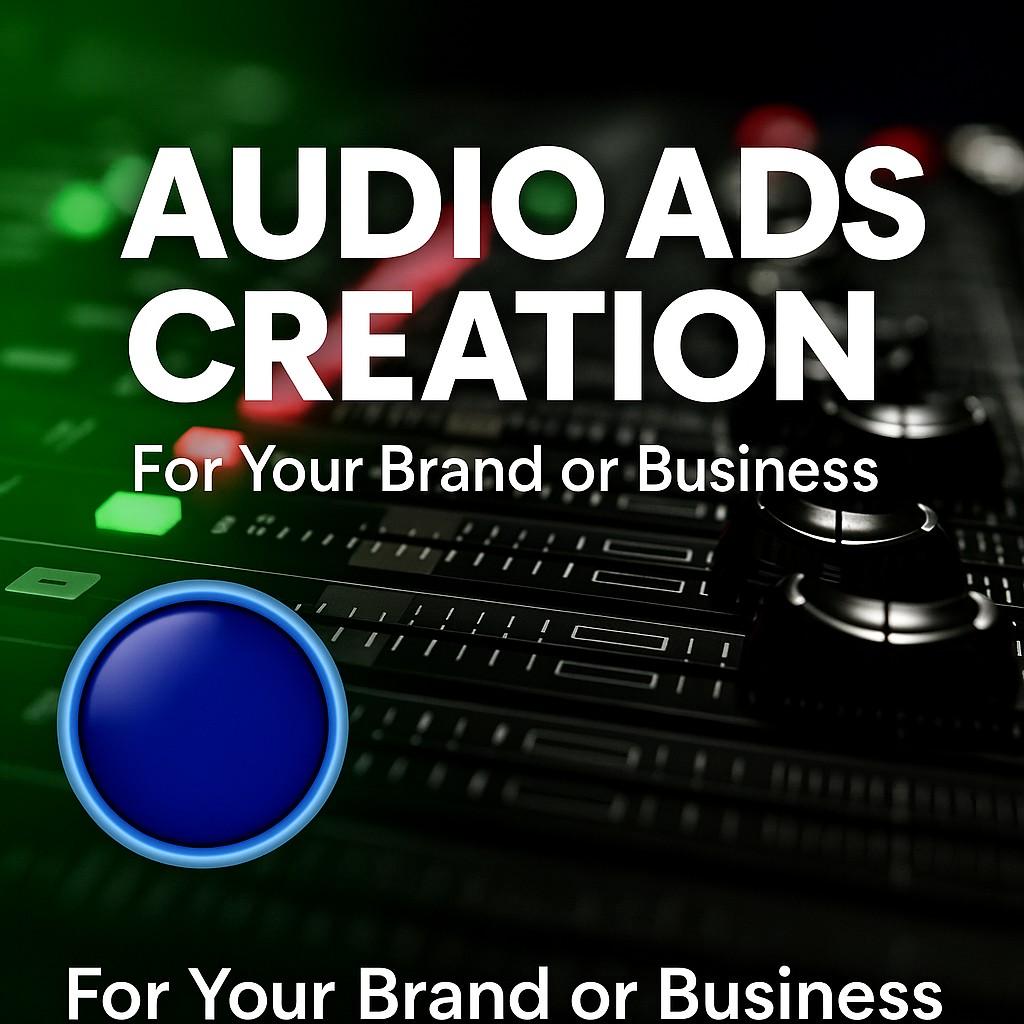 Professional Audio Ads Creation for Brands, Podcasts & Businesses