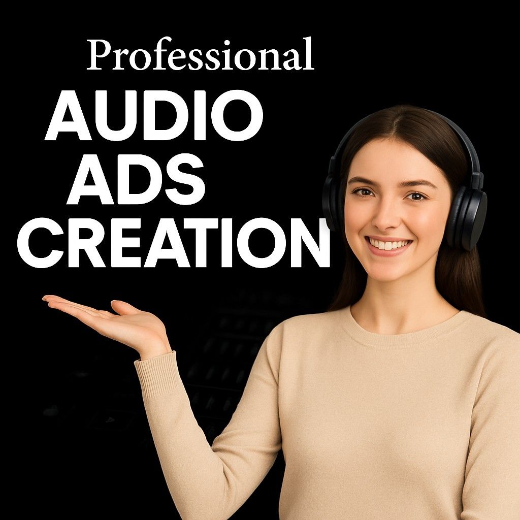 I Will Create Professional Audio Ads for Your Brand or Business