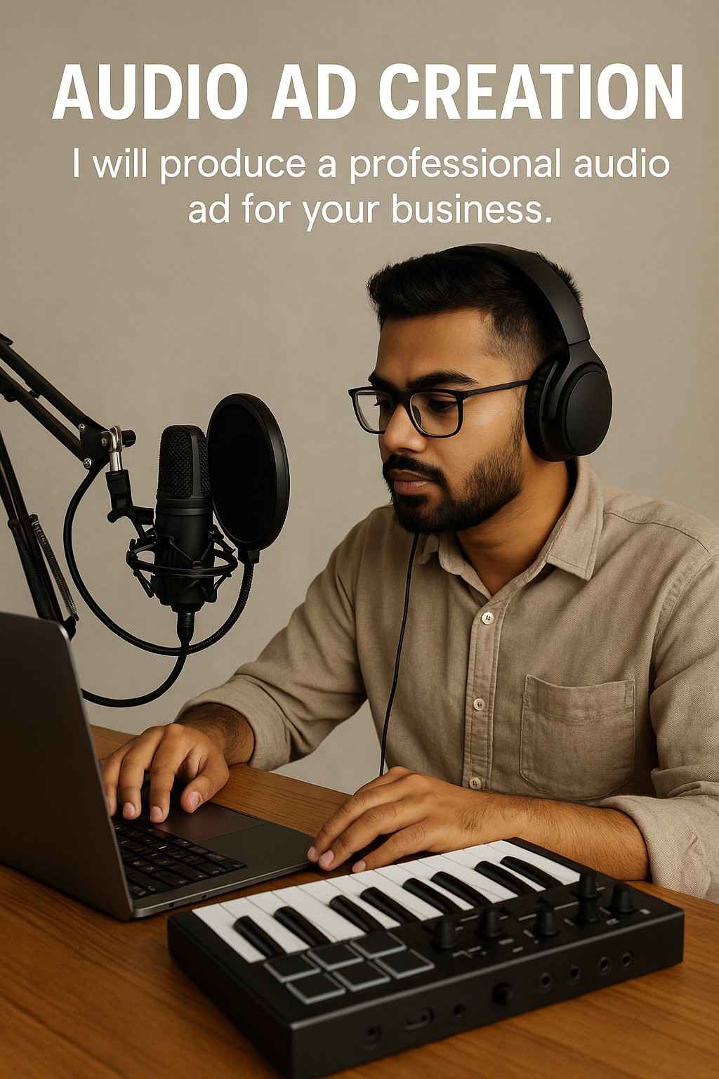 Create Powerful Audio Ads for Any Business or Brand