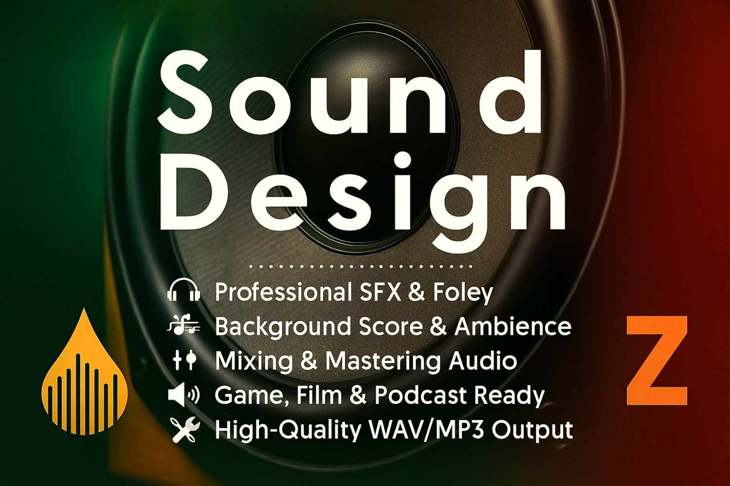 Pro Sound Design for Animation, Video, Games & Podcasts – SFX, Ambience & Mixing