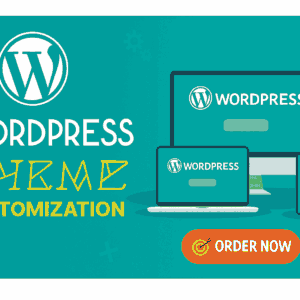 I will do responsive WordPress theme customization with SEO optimization