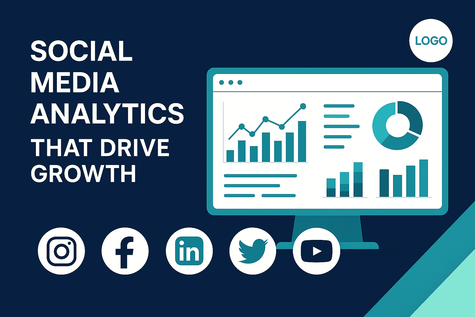 I will analyze and track your social media performance with expert insights