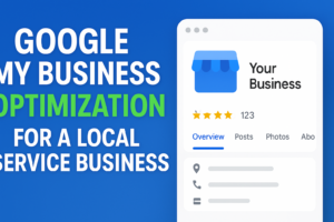 Google My Business Optimization & Local Ranking for a Service Business