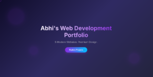 Web-Development Portfolio