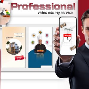 I will do professional Video Editing, motion graphics, Ads & Social Media Videos