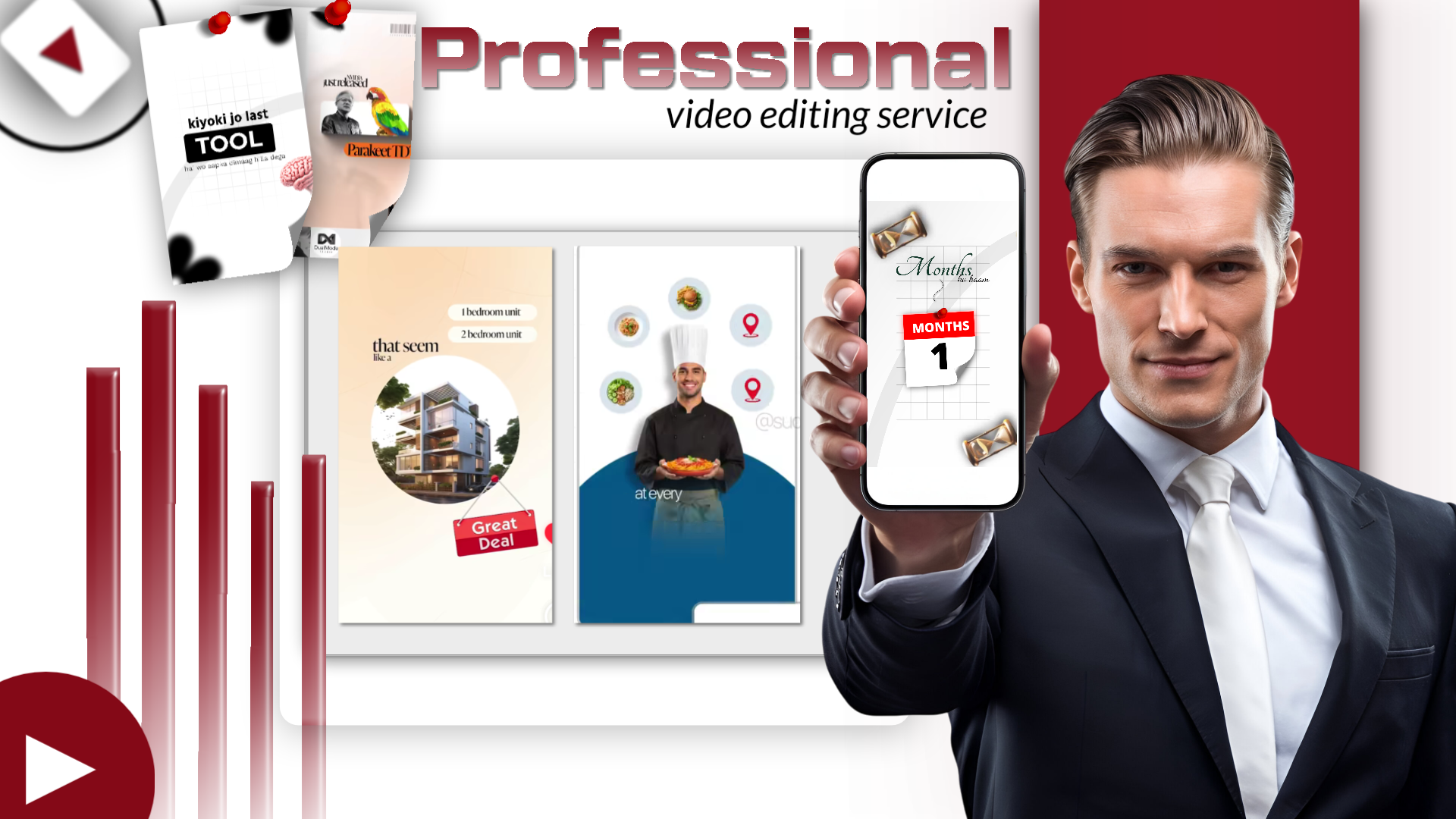 I will do professional Video Editing, motion graphics, Ads & Social Media Videos