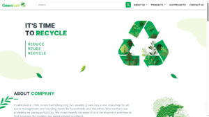 SEO for GreenEarth Recycling USA